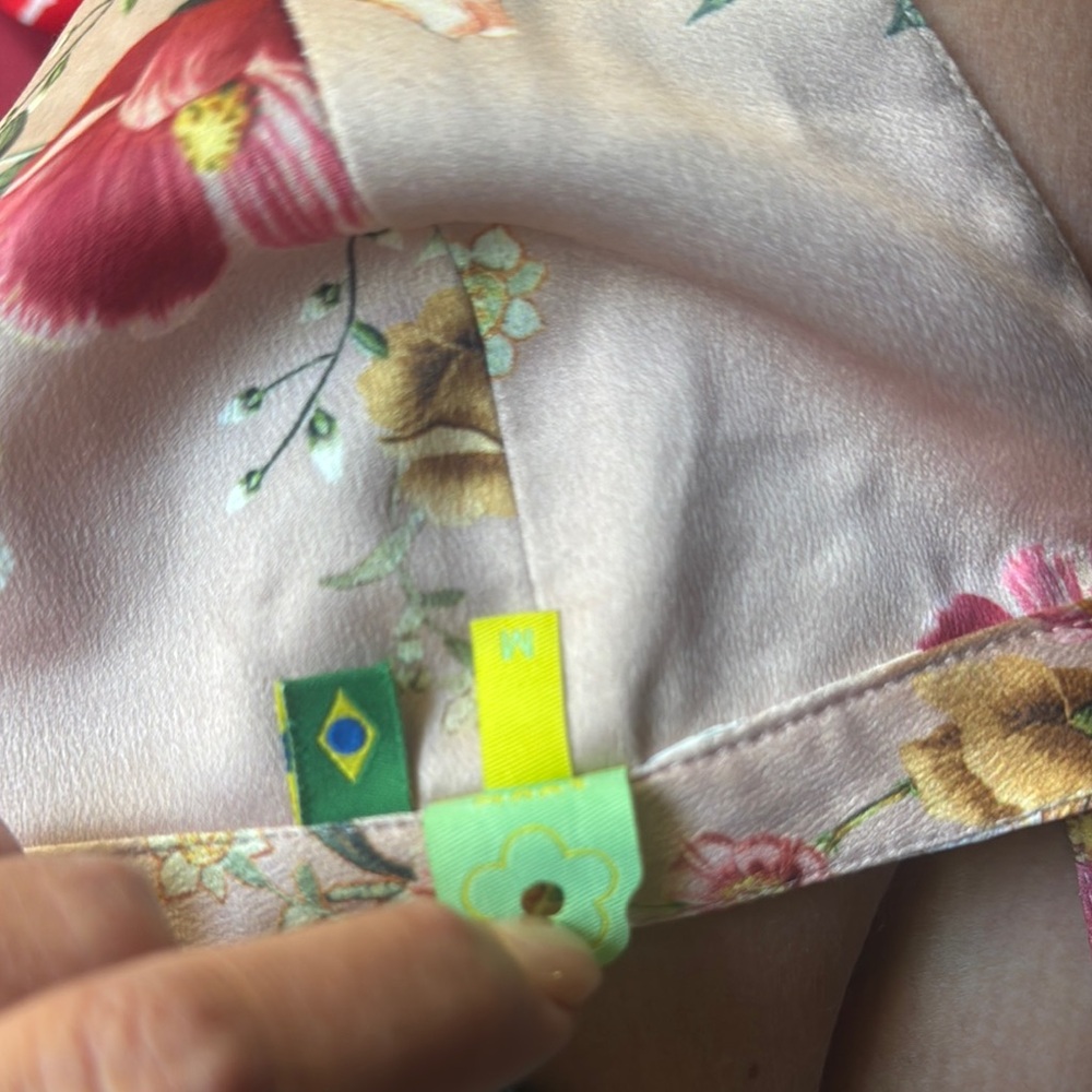 FARM Rio Cream Floral Bralette Intimates - Picture 6 of 6